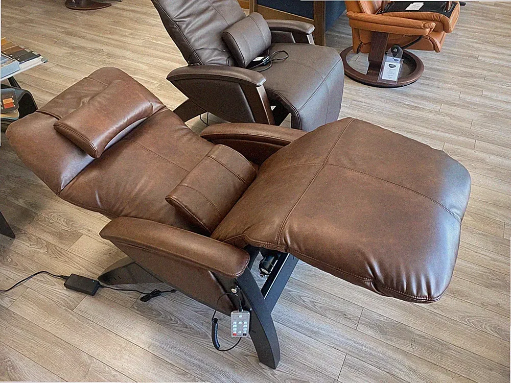 Chestnut Svago ZGR Plus Power Zero Anti Gravity Recliner Chair (SV395) OB