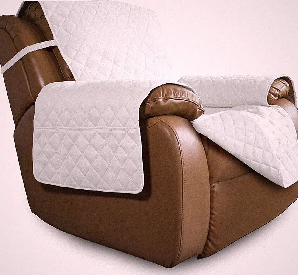 Oversized Recliner Cover Reversible Couch Cover Sofa Cover for Living Room Water